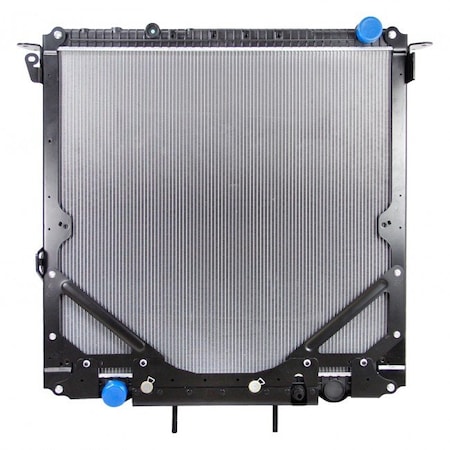 Platinum Hd 2012-2013 Freightliner Cascadia Plastic / Aluminum Radiator With Framework HDC010831PAF